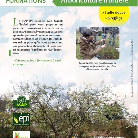 Arboriculture fruitière et taille douce (Formation – Wellin)